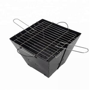 Smokeless camping portable bbq charcoal grill