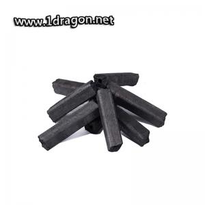 Black Charcoal Type and All Shape charcoal briquette in hexagonal