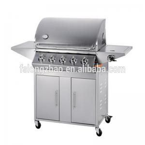 5 burners Stainless steel outdoor beefmaster gas bbq grill