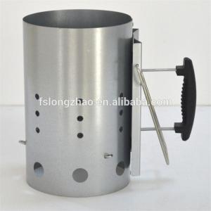 BBQ accessories Charcoal chimney starter with Black painted