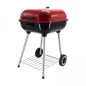 Portable bbq charcoal grill trolley churrasqueira BBQ grill