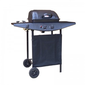 CE approval trolley simple outdoor LGP gas bbq grill